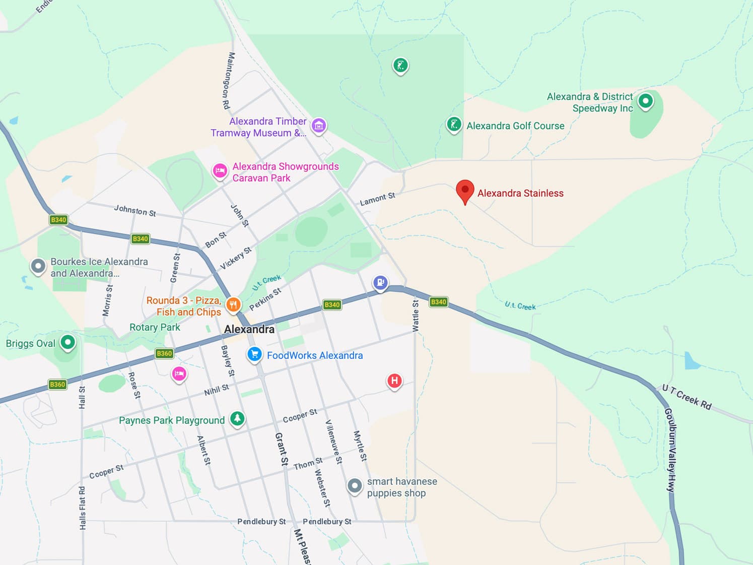 Our location
